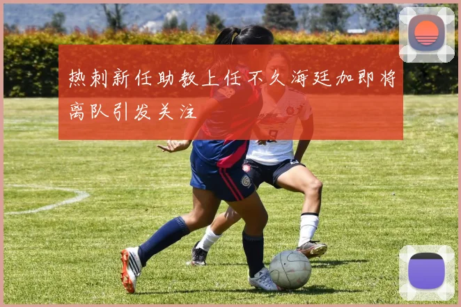 热刺新任助教上任不久海廷加即将离队引发关注